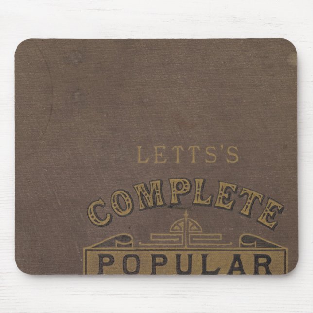 Mousepad Atlas popular de Letts (Frente)