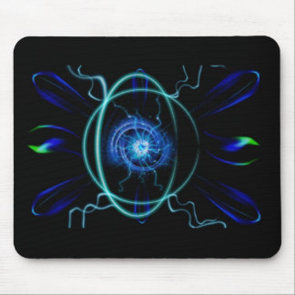 Mousepad Átomo azul