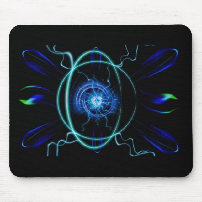 Mousepad Átomo azul (Frente)