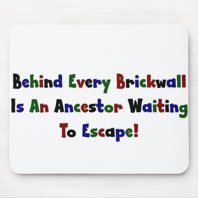 Mousepad Atrás De Cada Muro De Frango Está... (Frente)