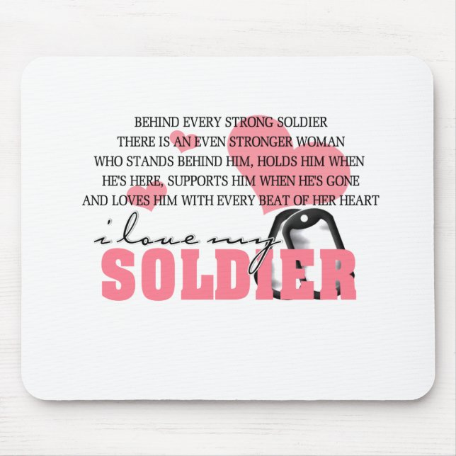 Mousepad Atrás de cada soldado (Frente)