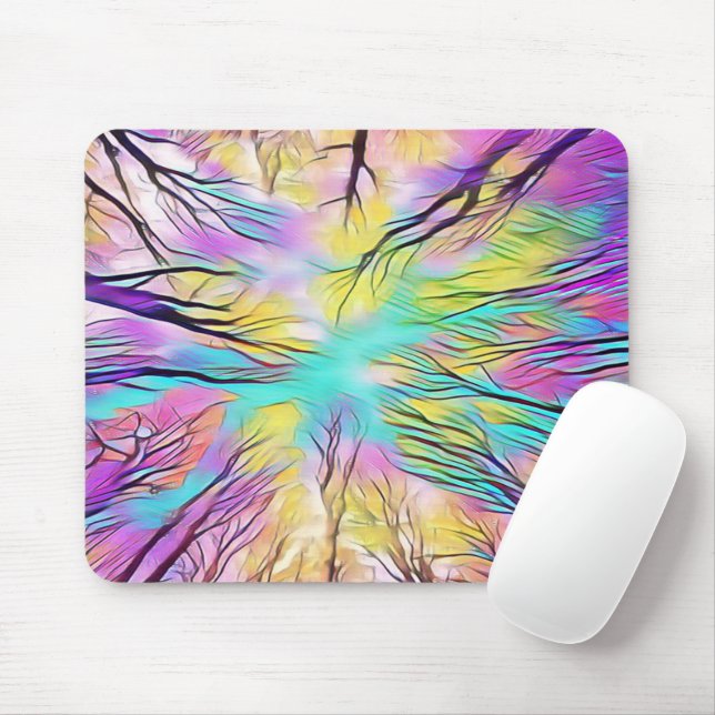 Mousepad Através Das Árvores (Com mouse)