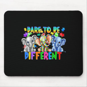 Mousepad Atrevem-Se A Ser Diferentes Awarenes Do Autismo De