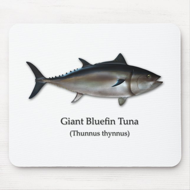 Mousepad Atum de Bluefin gigante (Frente)