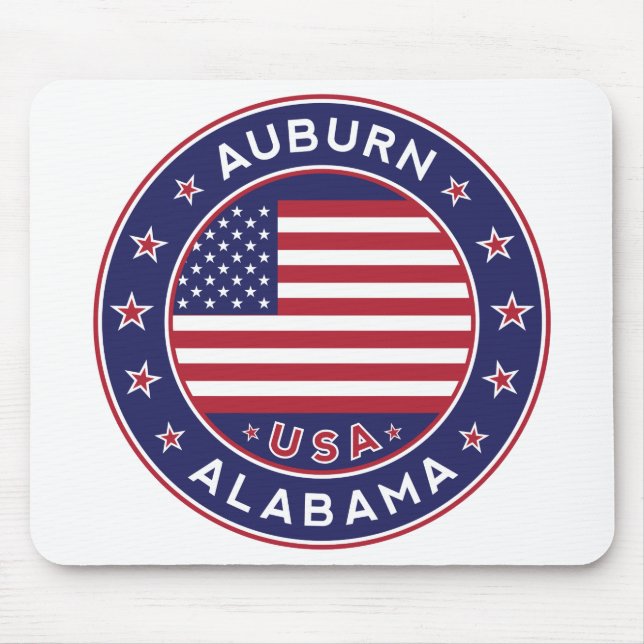 Mousepad Auburn, Alabama (Frente)