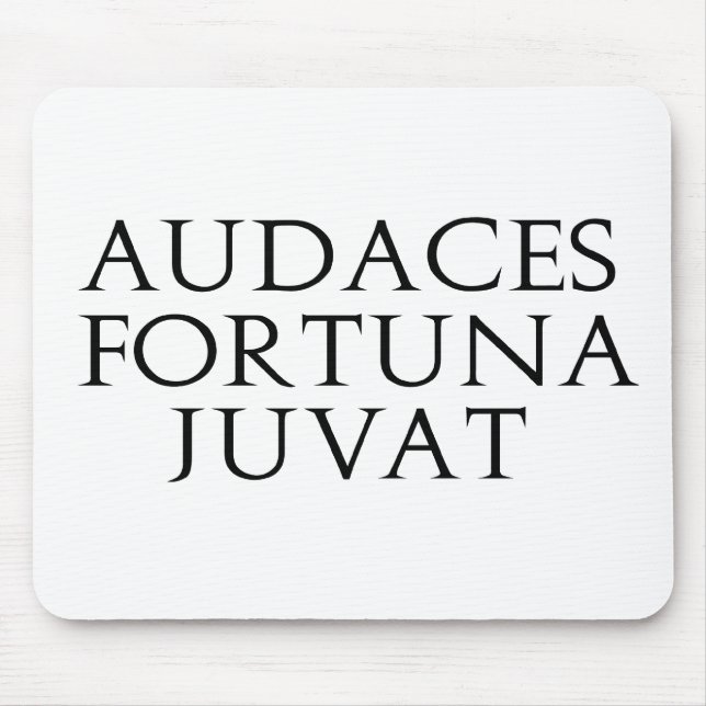 Mousepad Audaces Fortuna Juvat (Frente)