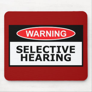 Mousepad Audição engraçada