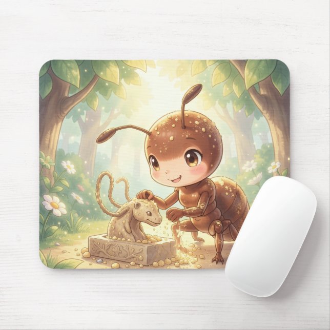 Mousepad Auf den Spuren des Blütengoldes.5 (Com mouse)