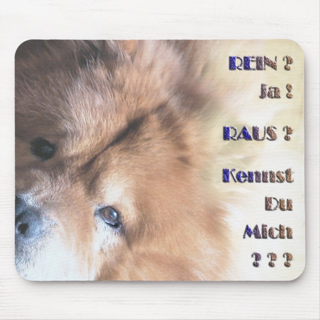 Mousepad Auf do passt de Amadeus (Frente)