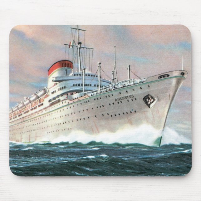 Mousepad Augusto da Linha Italiana (Frente)