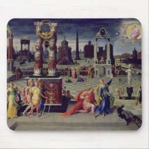Mousepad Augustus e o Sibyl de Tiburtine