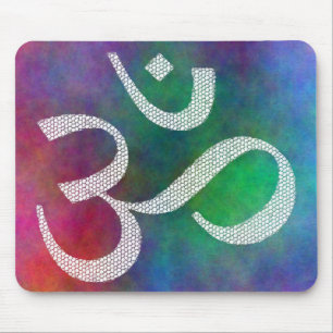 Mousepad Aum OM colorido