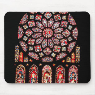 Mousepad Aumentaram e as janelas de lanceta da parede norte
