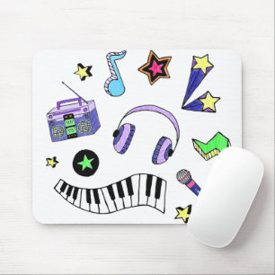 Mousepad Aumente a música