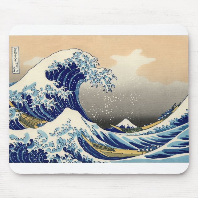 Mousepad Aumente A Onda De Excelente De Kanagawa (Frente)