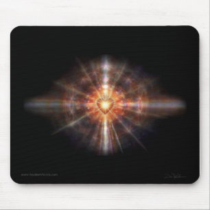 Mousepad Aura do coração