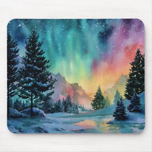 Mousepad Aurora Borealis (Frente)