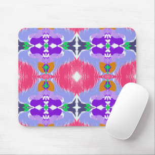Mousepad Aurora Vibrante Kaleidoscópio Flor Elétrica