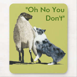 Mousepad Aussie azul Stockdog de Merle