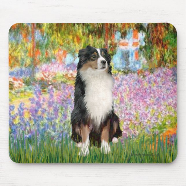 Mousepad Aussie Shep 2 - Jardim (Frente)