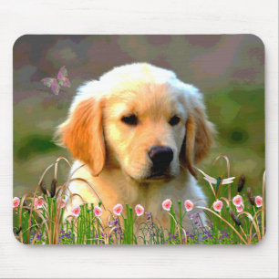 Mousepad Austin o Labrador dourado