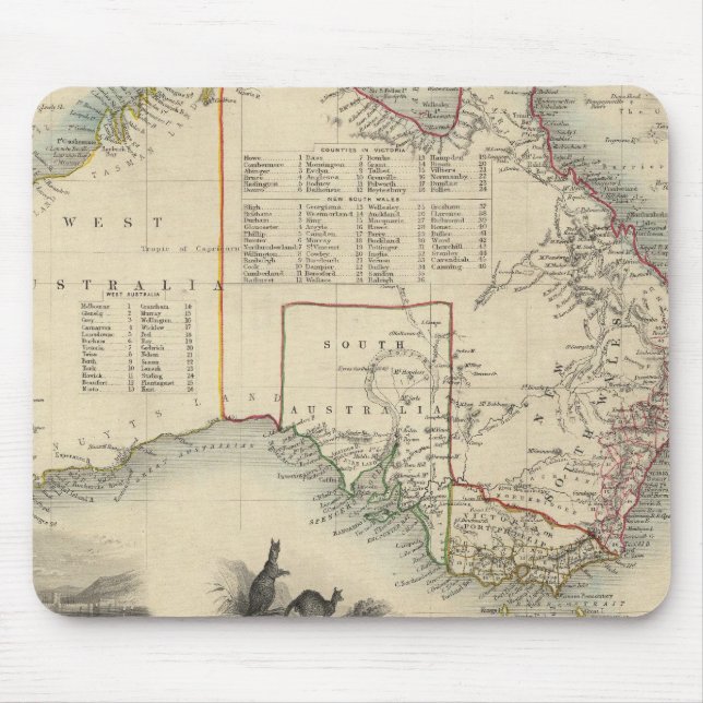 Mousepad Austrália 5 (Frente)