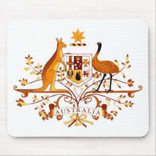 Mousepad Austrália COA Brown