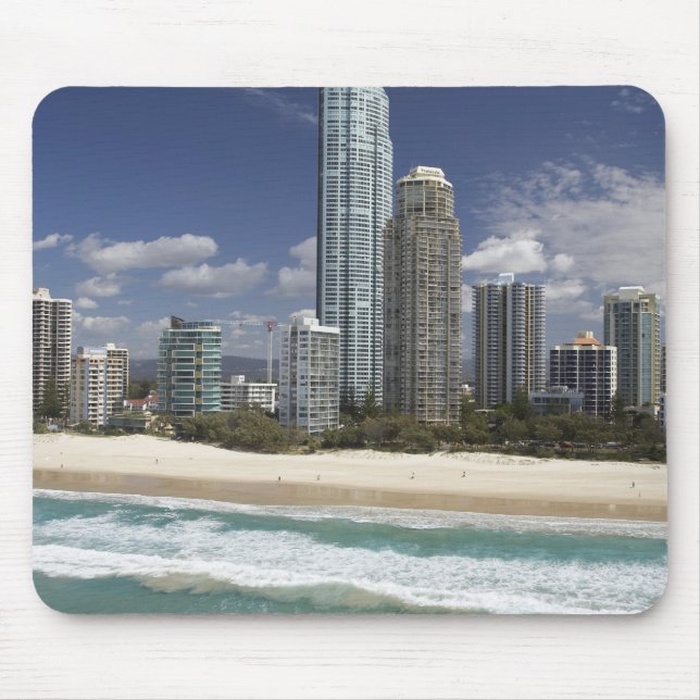 Mousepad Austrália, Queensland, Costa Dourada, Surfistas (Frente)