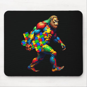 Mousepad Auti Do Dia Da Consciência Do Pé Grande E Quebra-c