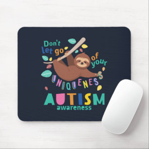 Mousepad Autism Awareness Don't Let Go of Your Uniqueness