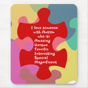 Mousepad Autismo Acrótico