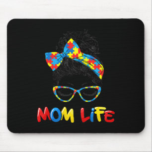 Mousepad Autismo Autista Consciência Mãe-Vida Mulheres Mãe