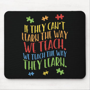 Mousepad Autismo Consciência Professora Autista Ensino Apre