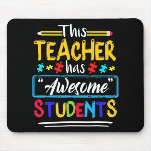 Mousepad Autismo Consciência que este professor tem estudio