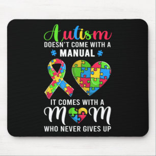 Mousepad Autismo de aspas inspiradoras Mamãe Camisa Autismo