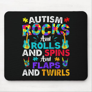 Mousepad Autismo é Incrível e Divertido Mês de Conscientiza