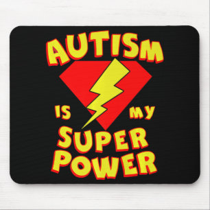 Mousepad Autismo é o meu super-herói de poder, Awarenes