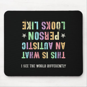 Mousepad Autismo Engraçado Isto É Como Um Guerreiro Autista