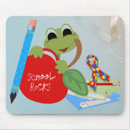 Mousepad Autismo Escola de Consciência Rocha Pad de Mouse