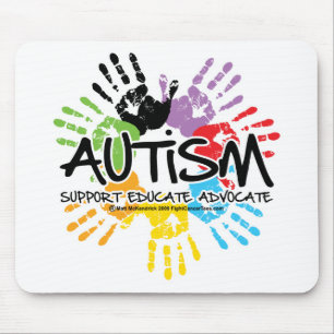 Mousepad Autismo Handprint