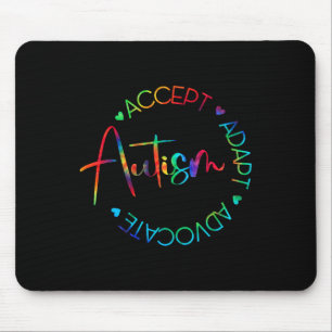 Mousepad Autismo Sensibilização Aceite Adaptar Advocate Aut
