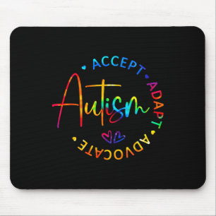 Mousepad Autismo Sensibilização Aceite Adaptar Advocate Aut