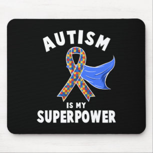 Mousepad Autismo Sensibilização Meninas Crianças É Minha Su