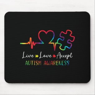 Mousepad Autismo Sensibilização Mulheres Crianças Vivem Amo