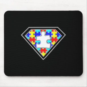 Mousepad Autismo Sensibilização Super Herói Autismo Oferece
