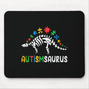 Mousepad Autismsaurus Dinossaur Boys Crianças Toddler Autis