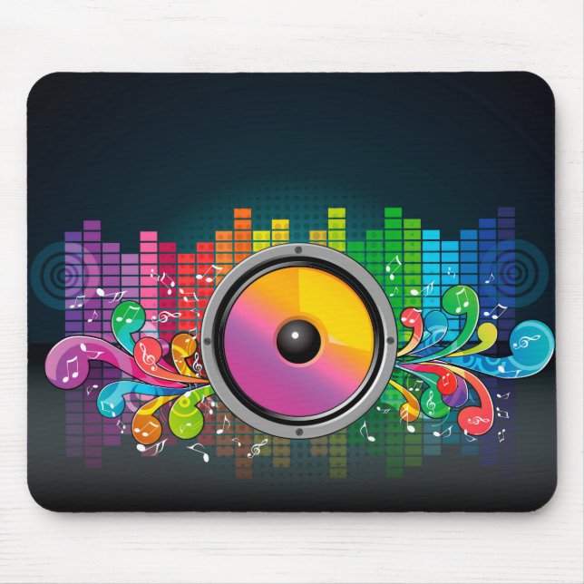 Mousepad Auto-falante (Frente)