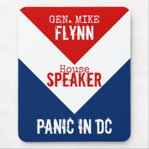 Mousepad Auto-falante do General Mike Flynn do Pânico da Ca