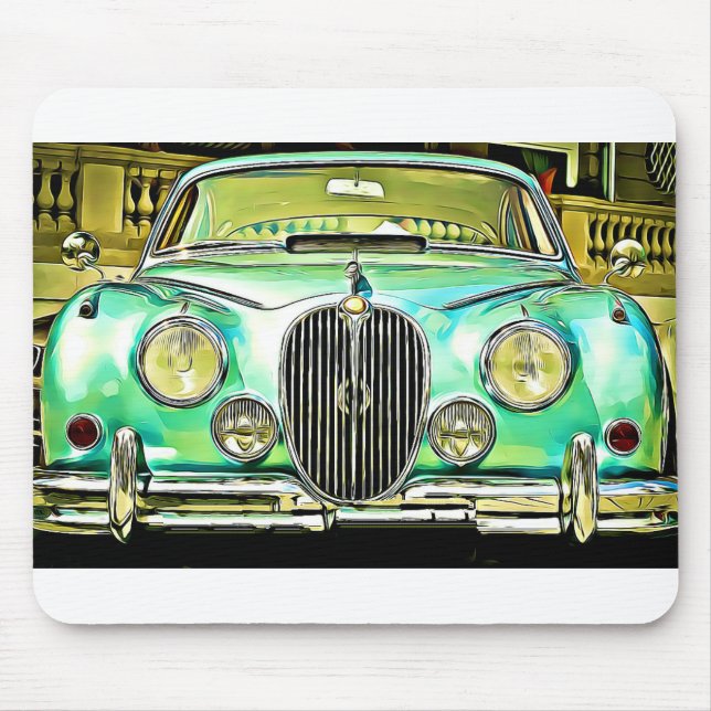 Mousepad auto-jaguar-xk-automotive-oldtimer-163750-2-q (Frente)