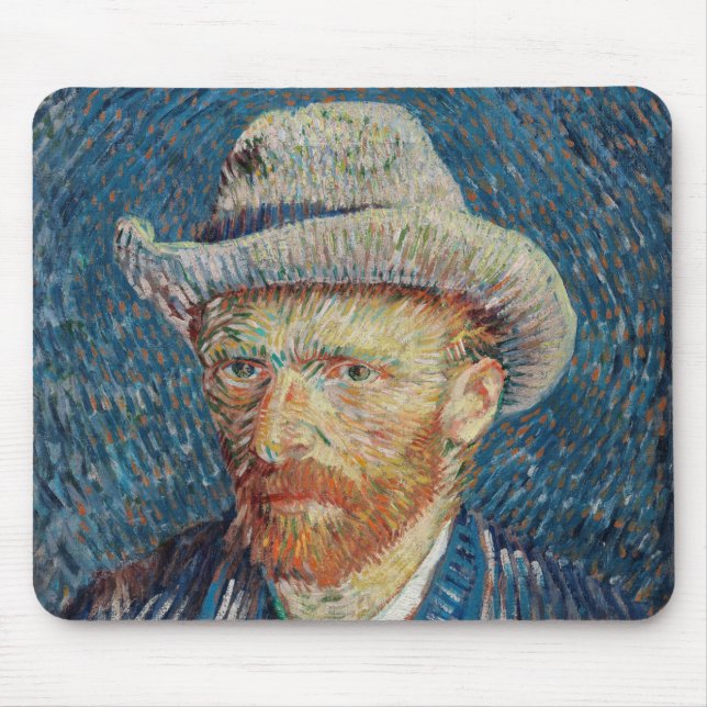 Mousepad Auto portrait Van Gogh (Frente)